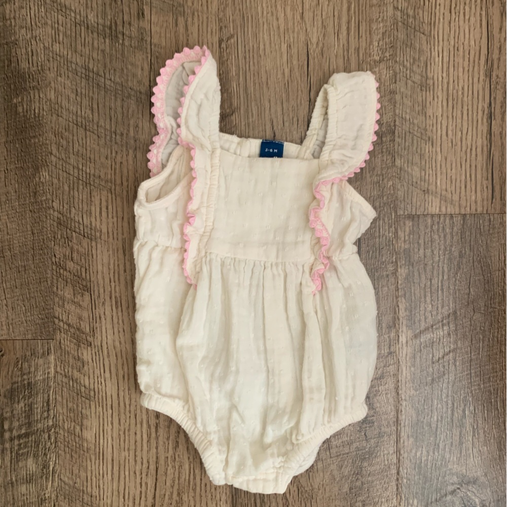 Dainty White Onesie